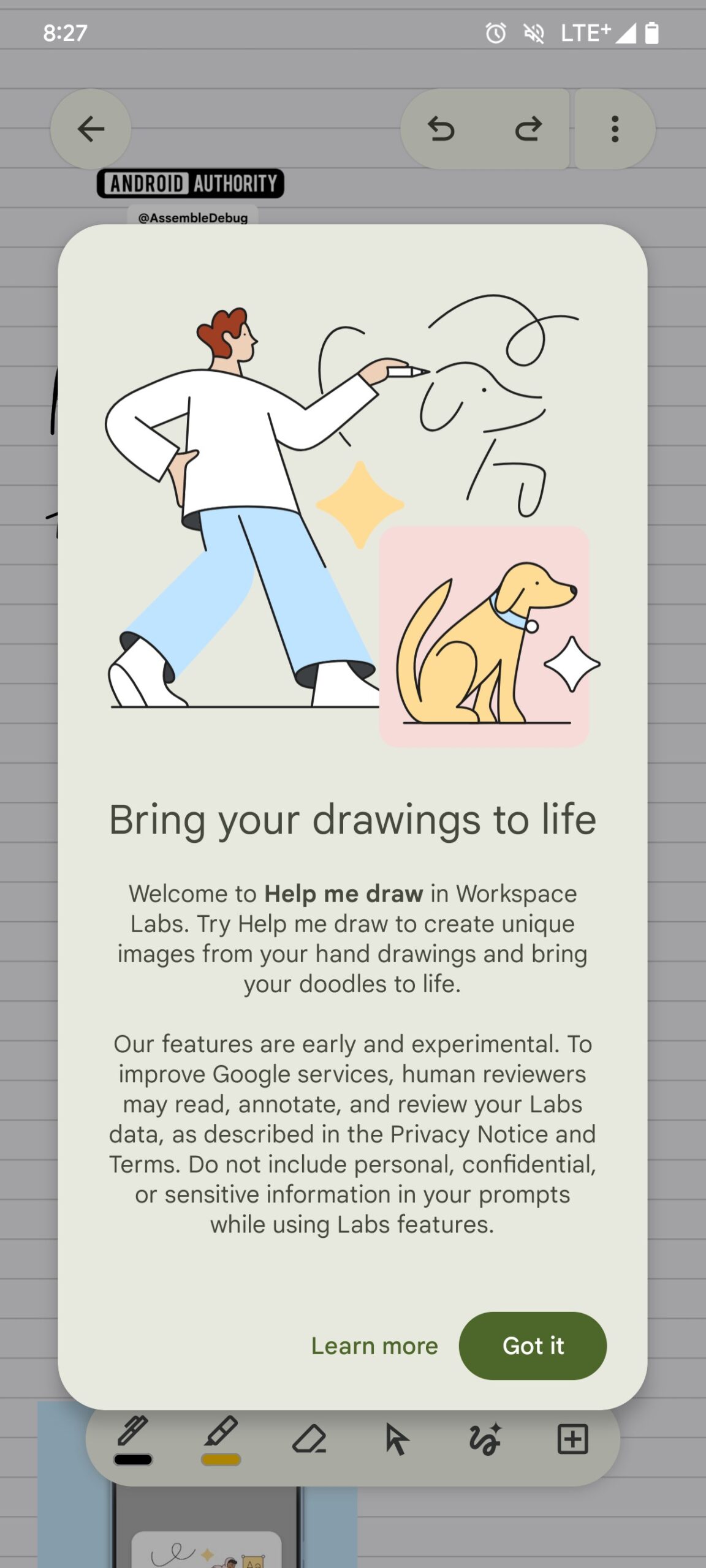 google keep help me draw 1