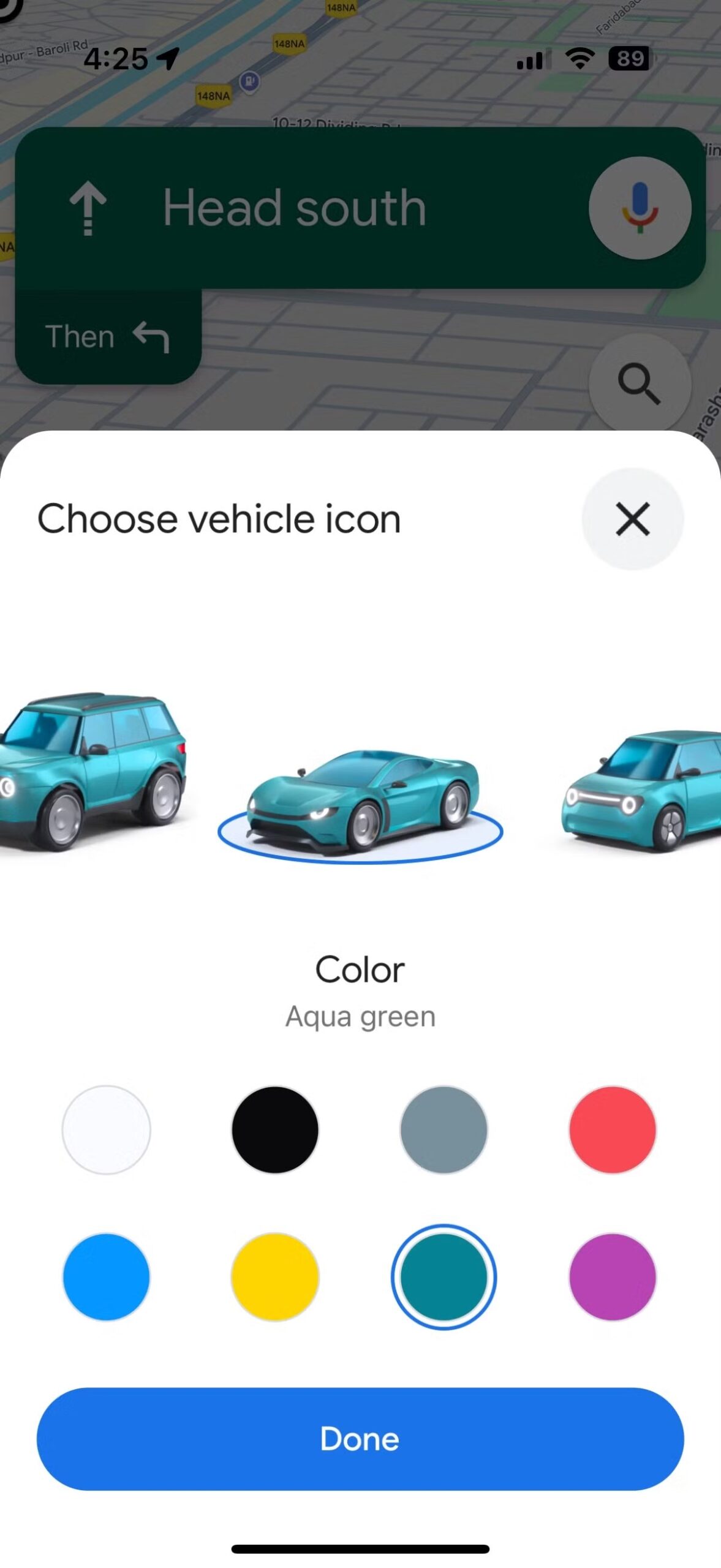 Google Maps is handing you the wheel to customize the navigation car