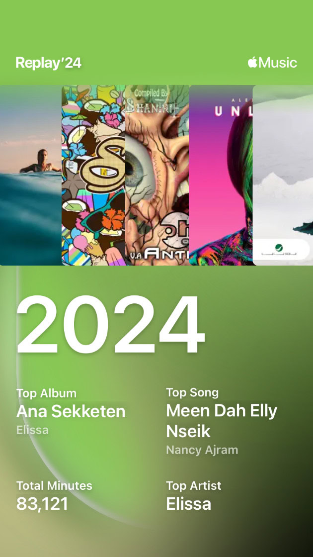 Apple Music 2024 Summary