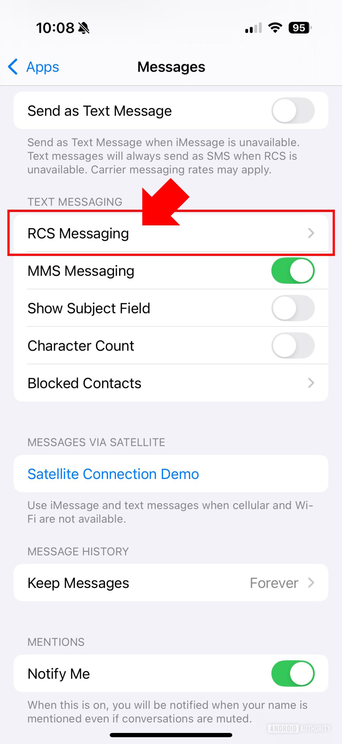 Apple iOS 18 How to enable RCS on iPhone 3