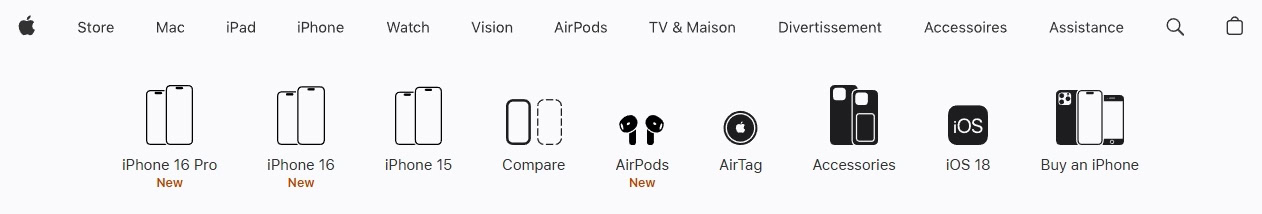 Apple iPhone lineup in the EU