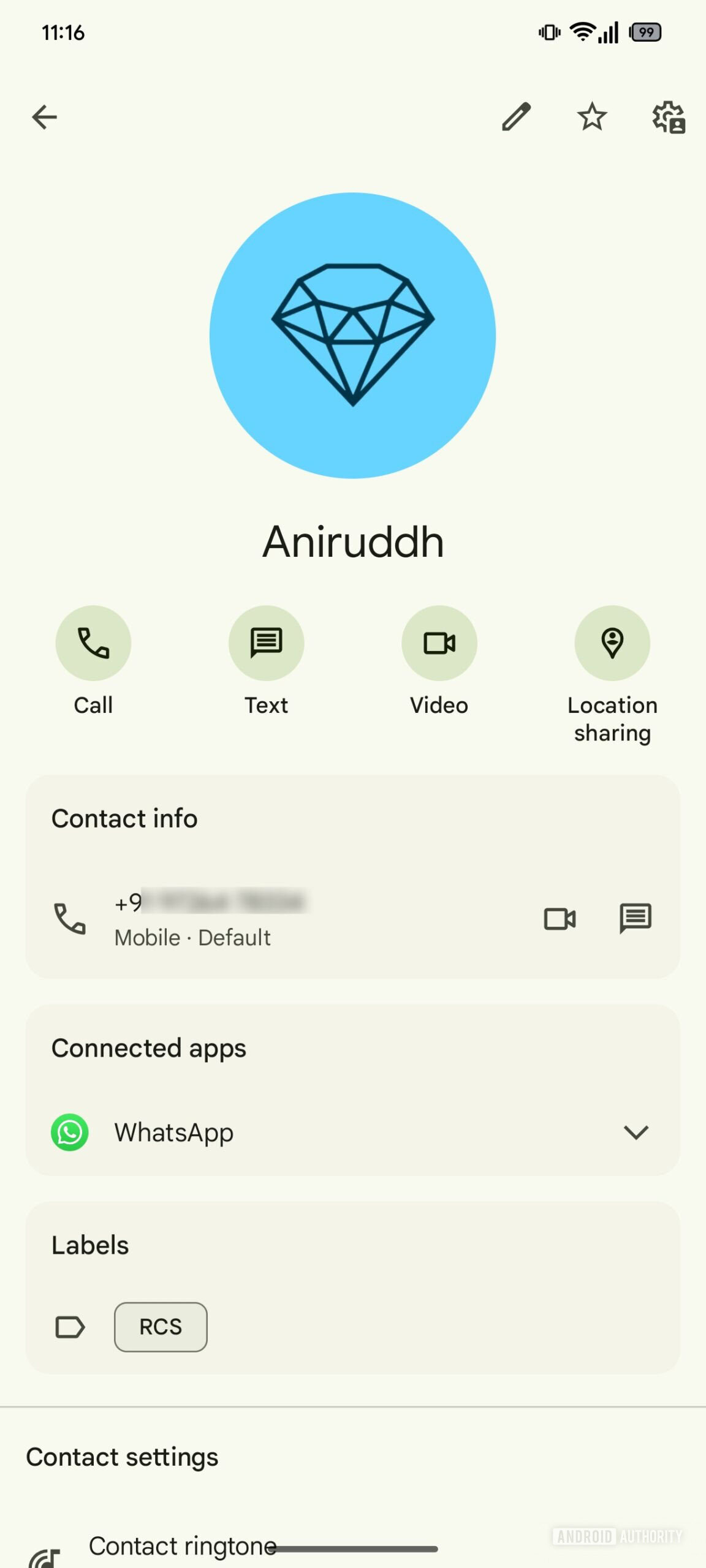 Google Contacts app Current behavior (3)