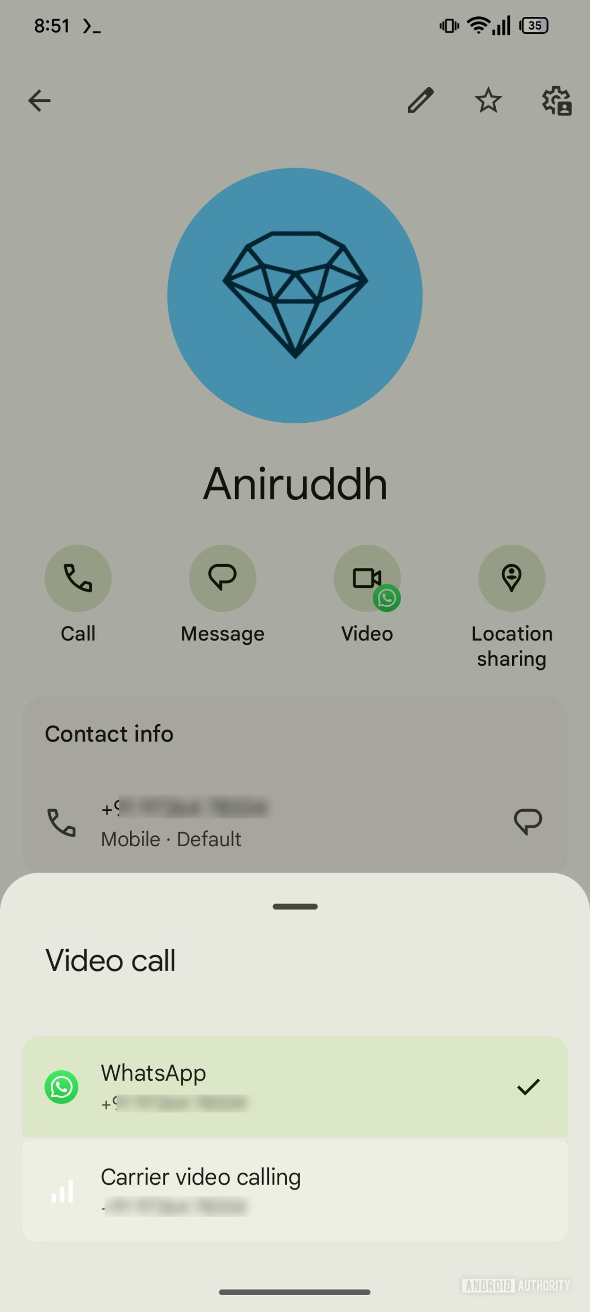 Google Contacts app Upcoming behavior (2)