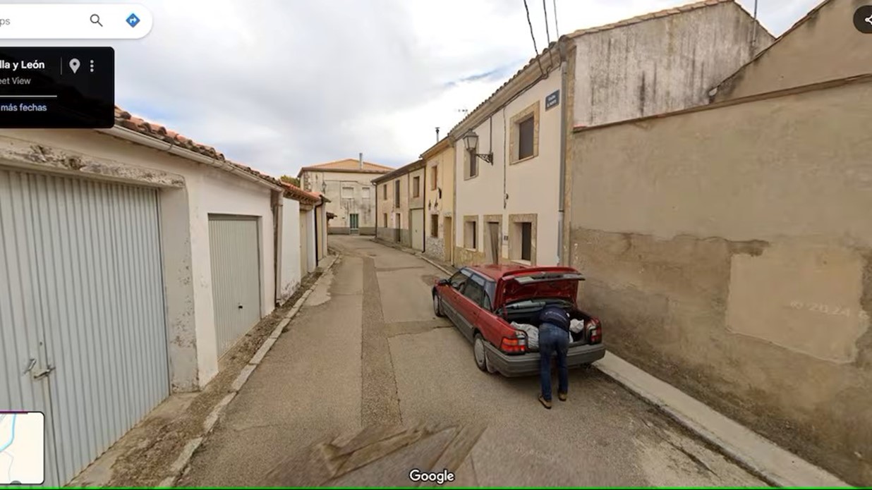 Google Street View Showing Alleged Murder Suspect in Spain