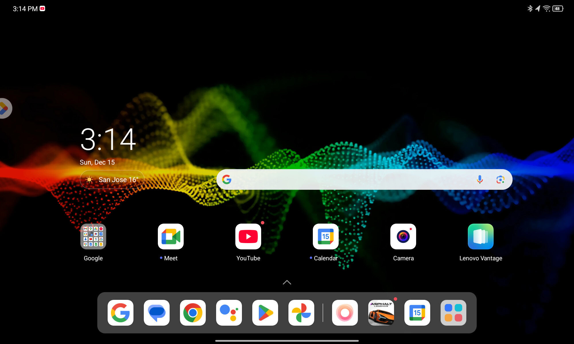 Lenovo Tab Plus review software screenshot 2