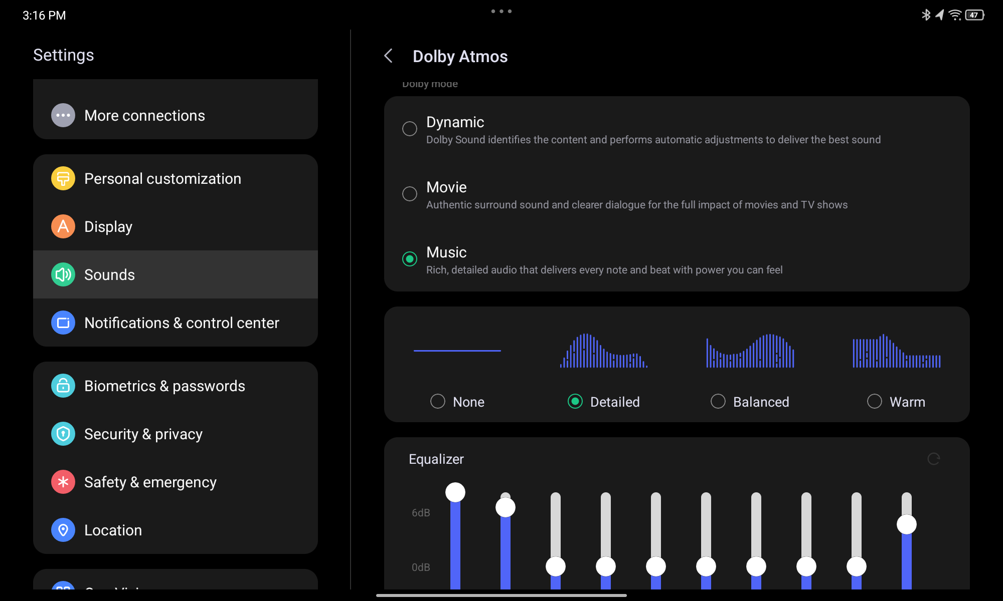 Lenovo Tab Plus review software screenshot 5