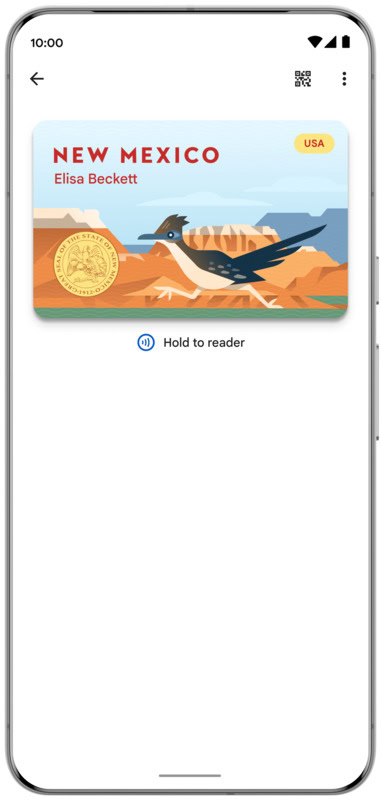 New Mexico ID in Google Wallet