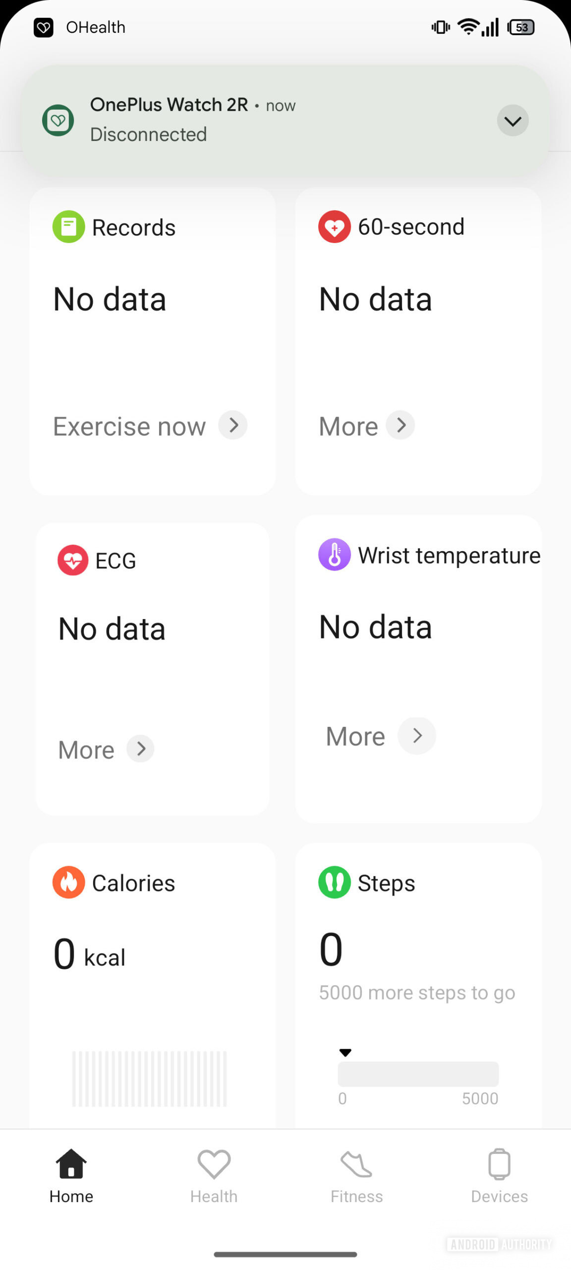 OHealth app ECG AssembleDebug 3