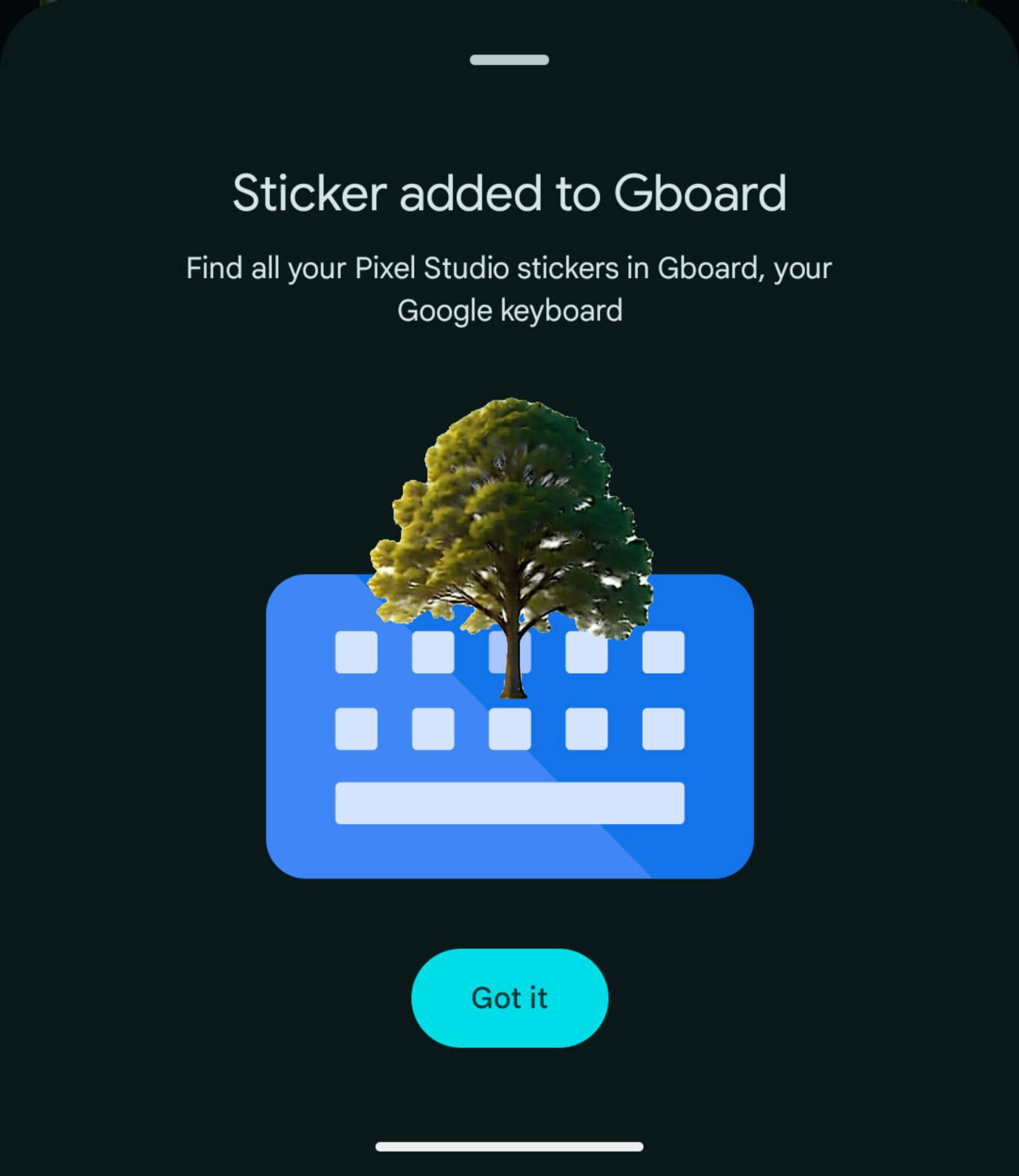 Pixel Studio Gboard integration 1