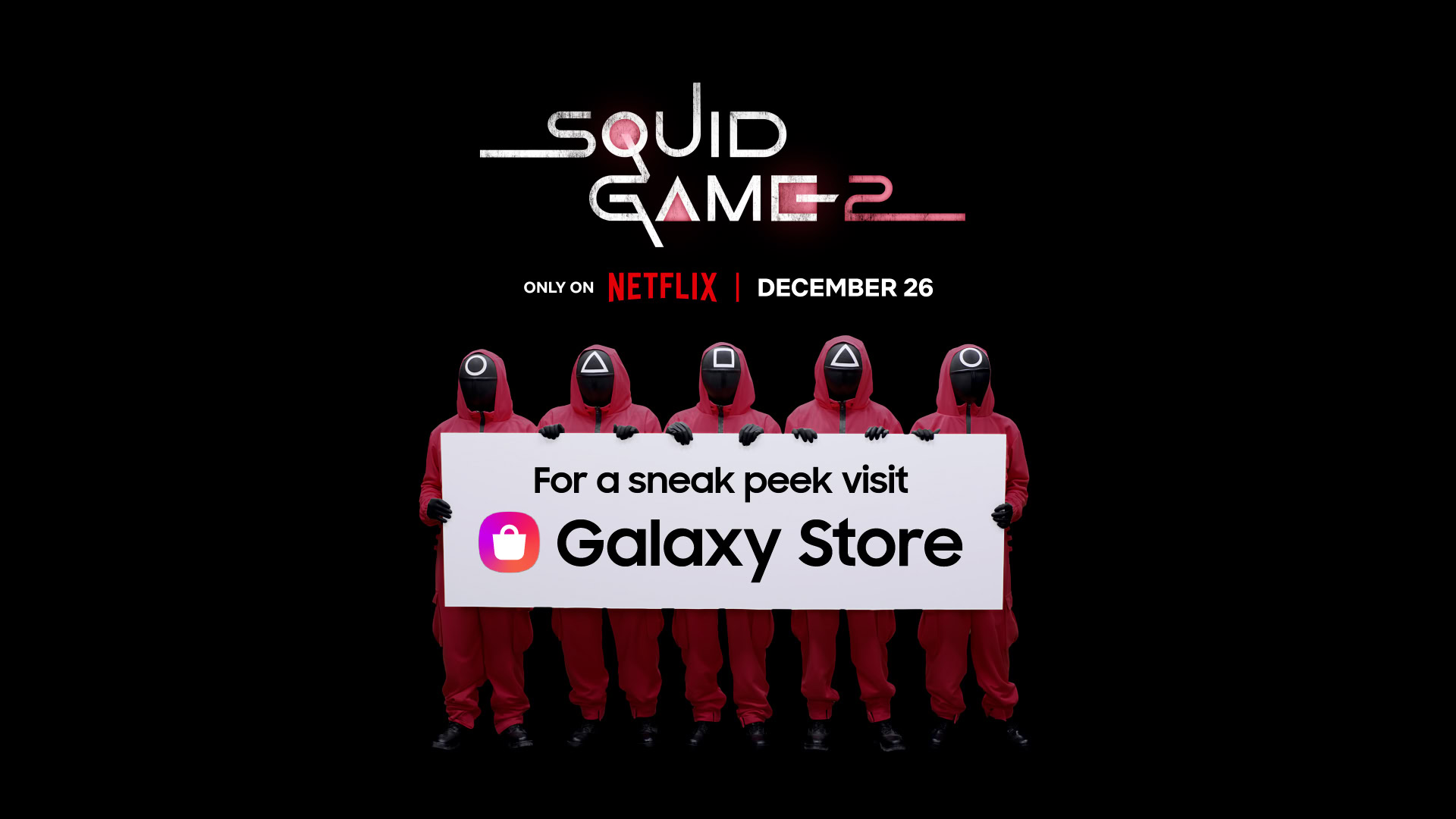 Pengguna Samsung dapat menonton cuplikan eksklusif Squid Game