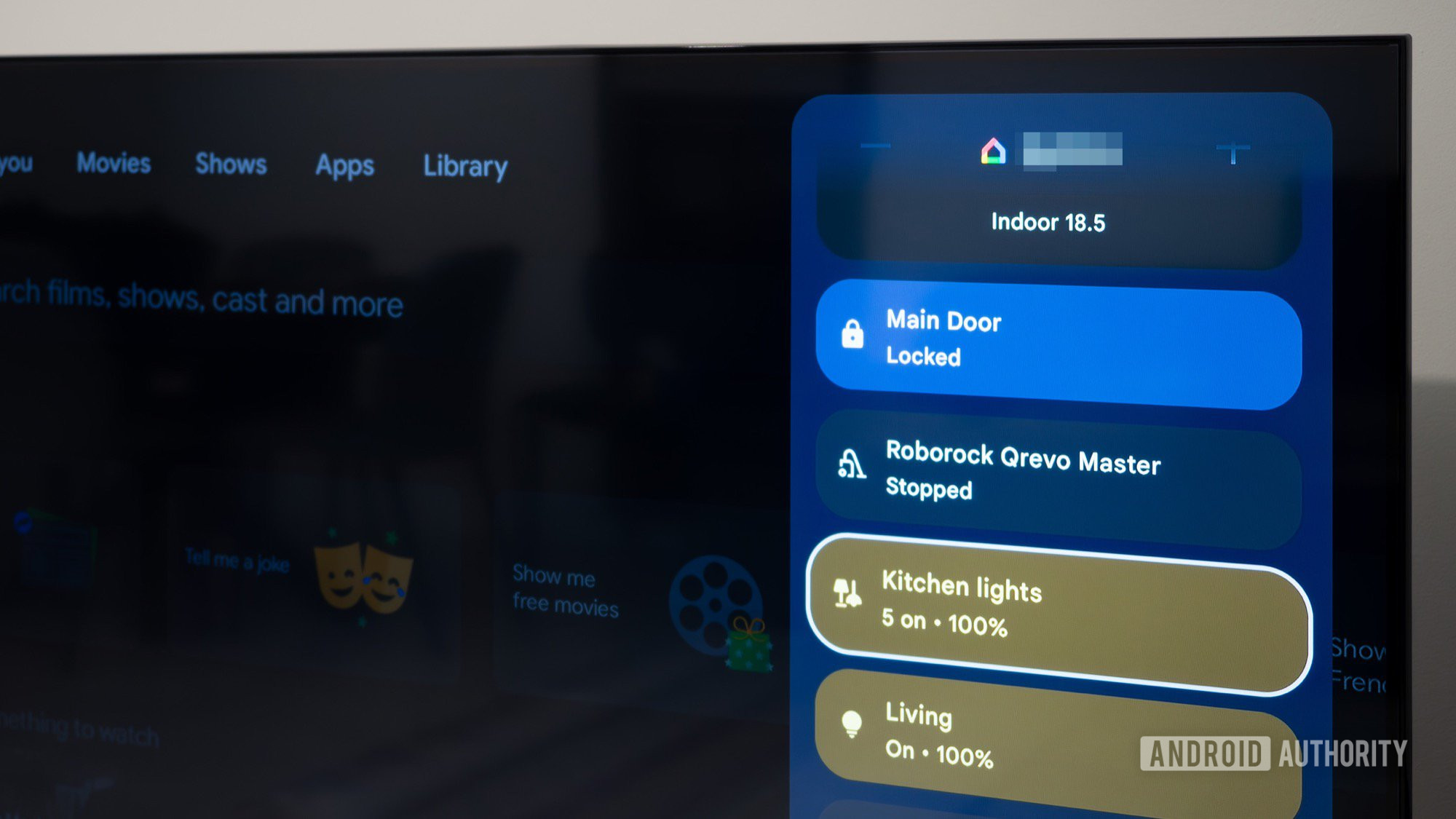 google smart home panel google tv streamer 1