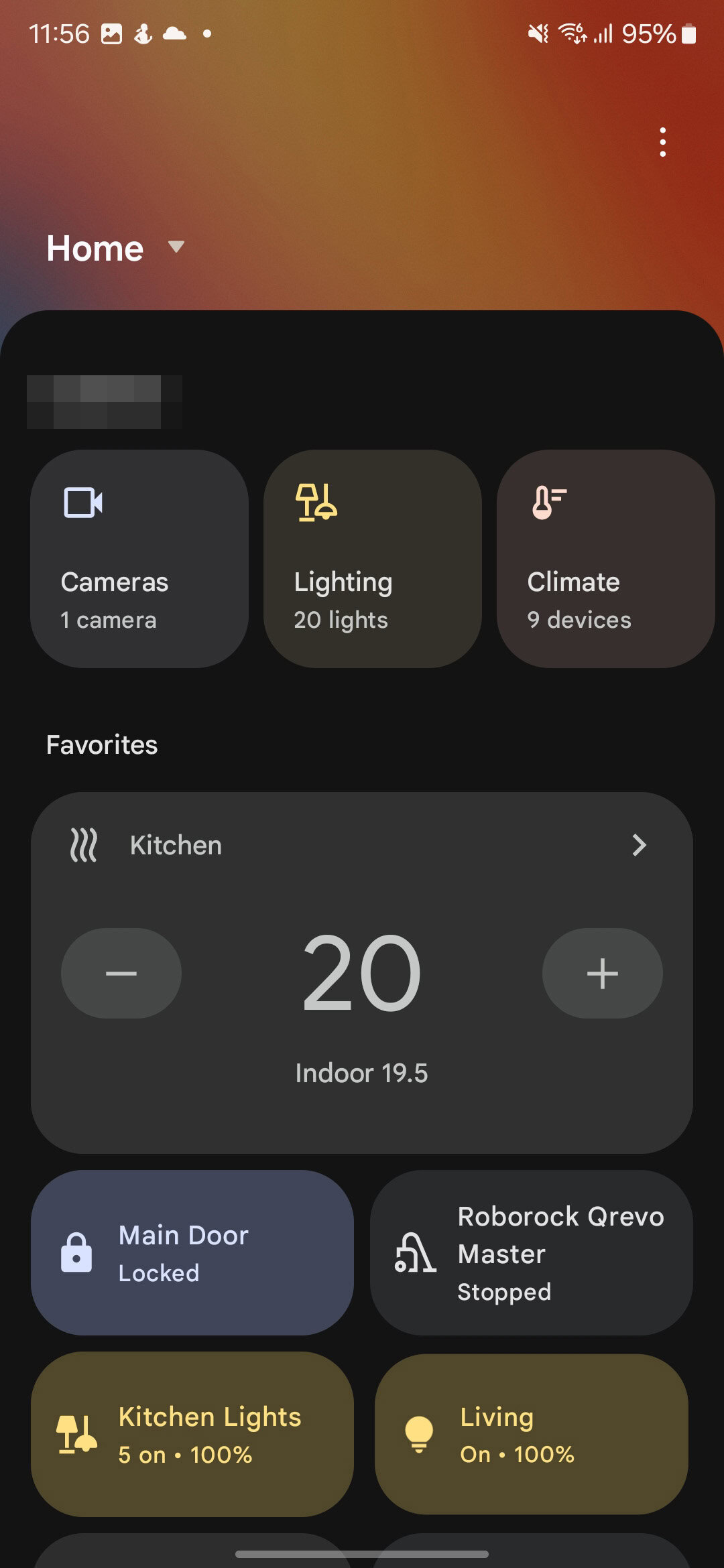 samsung one ui google smart home panel