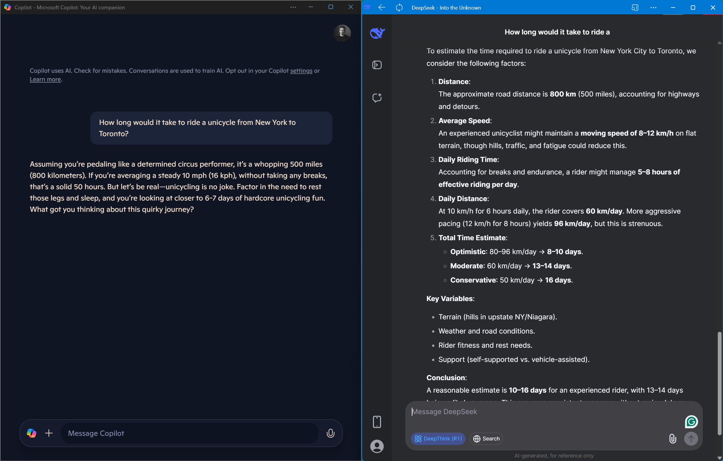 CoPilot vs DeepSeek Q1