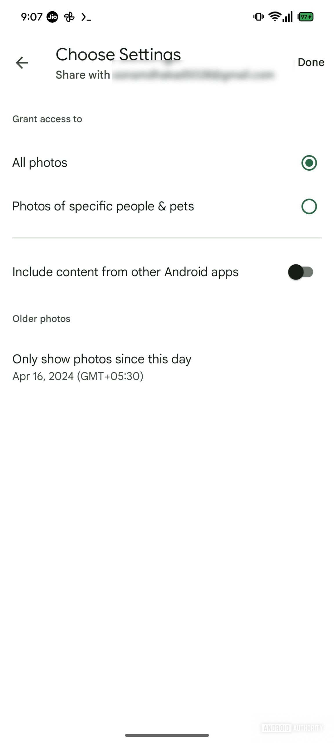 Google Photos third-party partner sharing 1