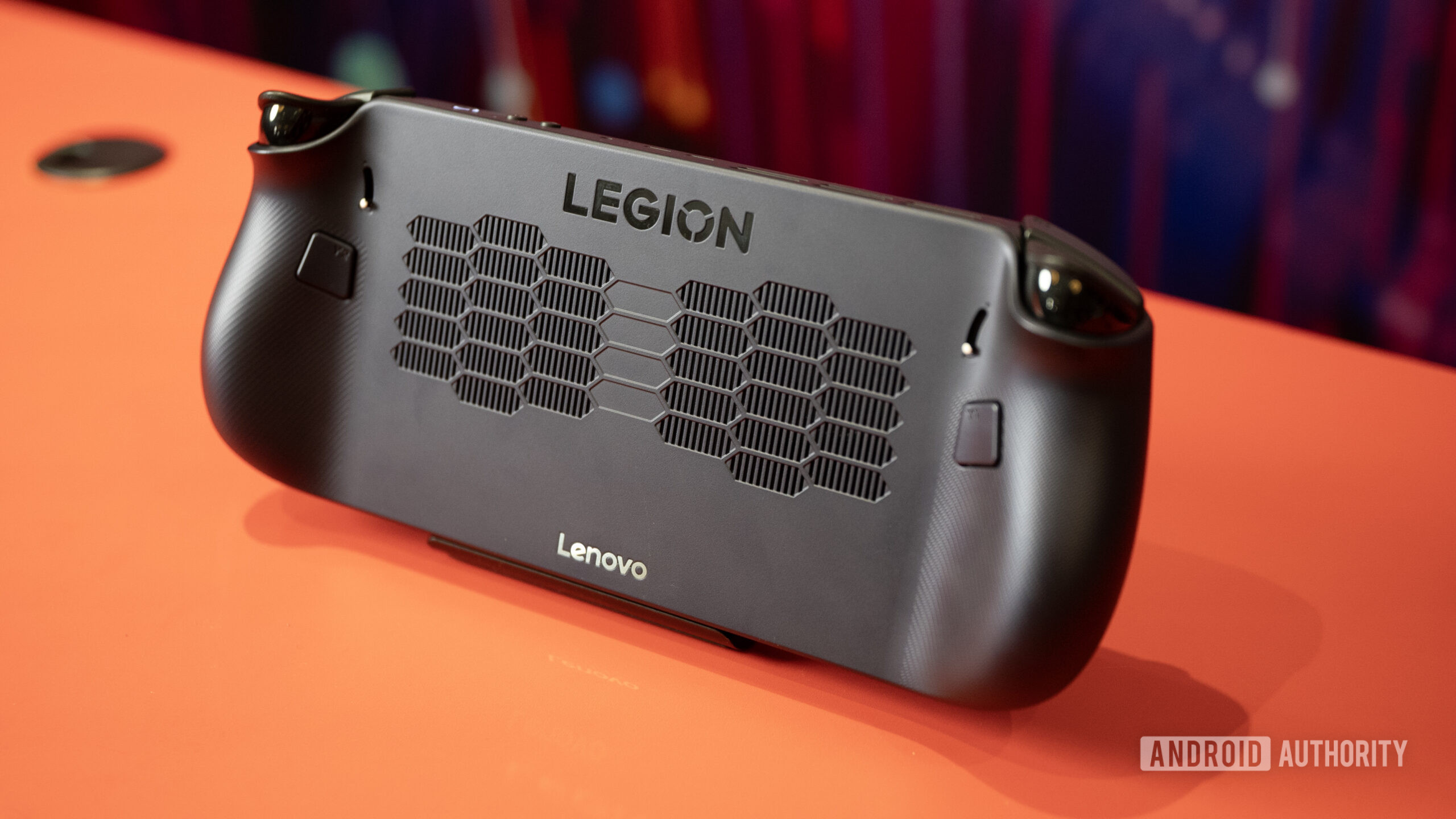 Lenovo Legion Go S Powered by Steam OS full back view