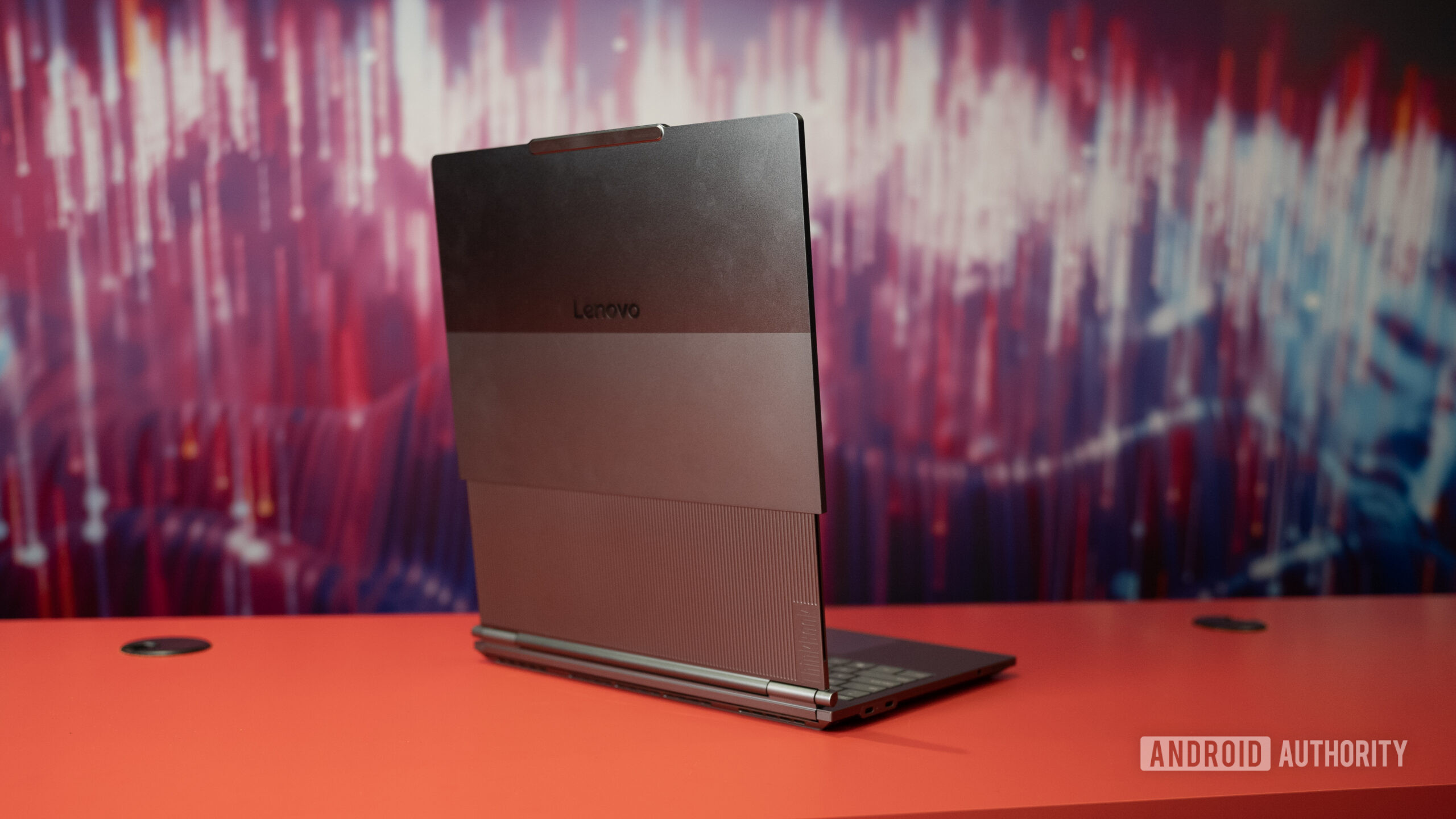 Lenovo ThinkBook Plus Gen 6 Rollable unrolled from the back