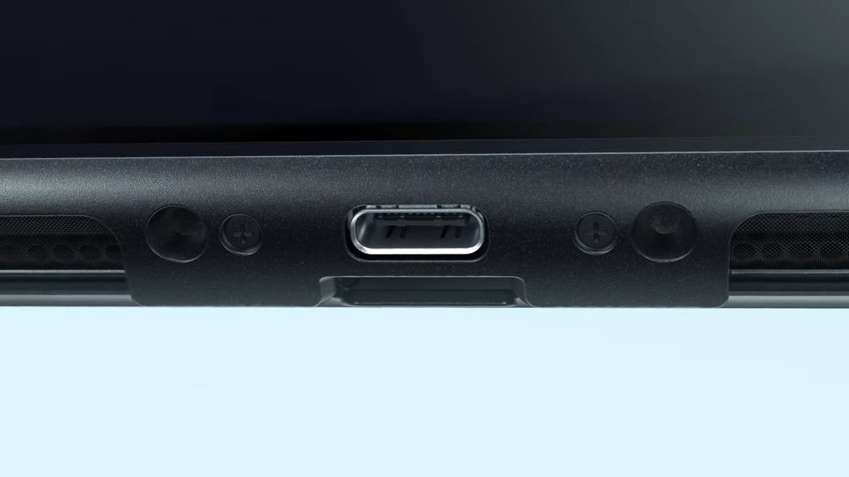 Nintendo Switch 2 USB C port 2