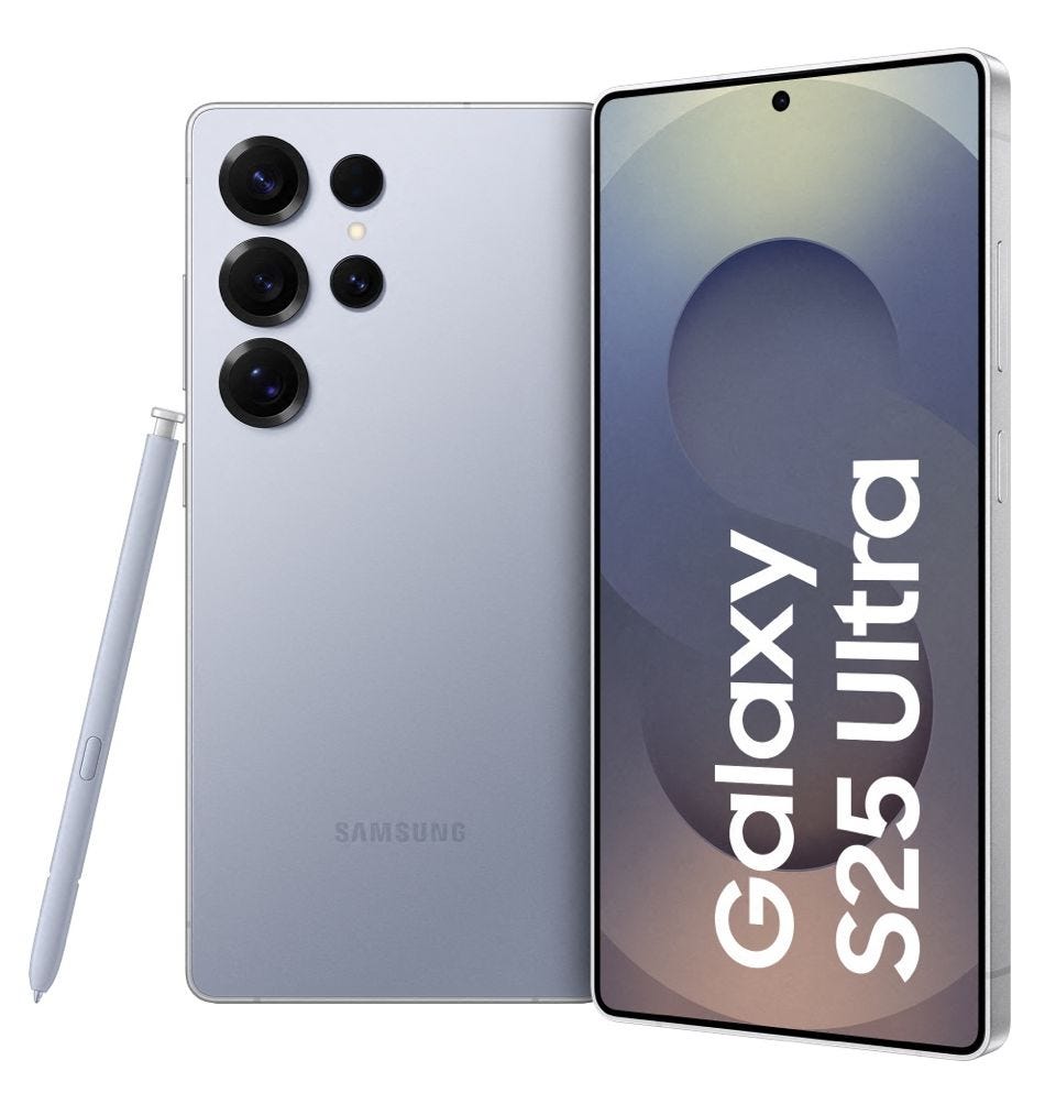 Samsung Galaxy S25 ultra render EB