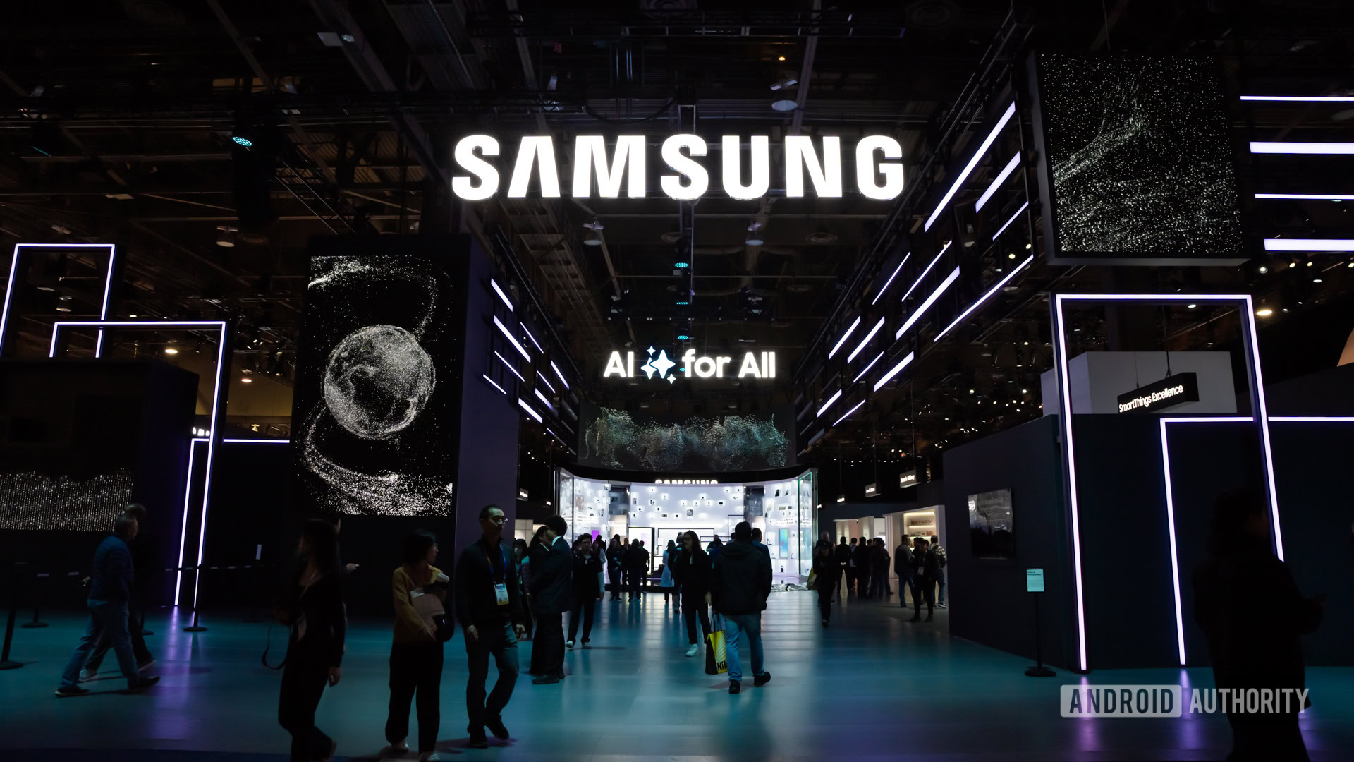 Logo Samsung di CES 2025 Stock Photo 3