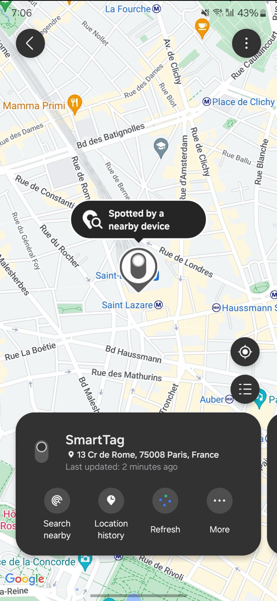 bluetooth trackers test 3 lost paris samsung galaxy smarttag2 2