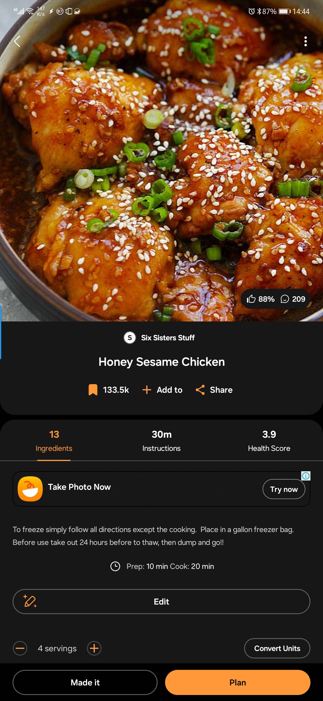 samsung food recipe 1