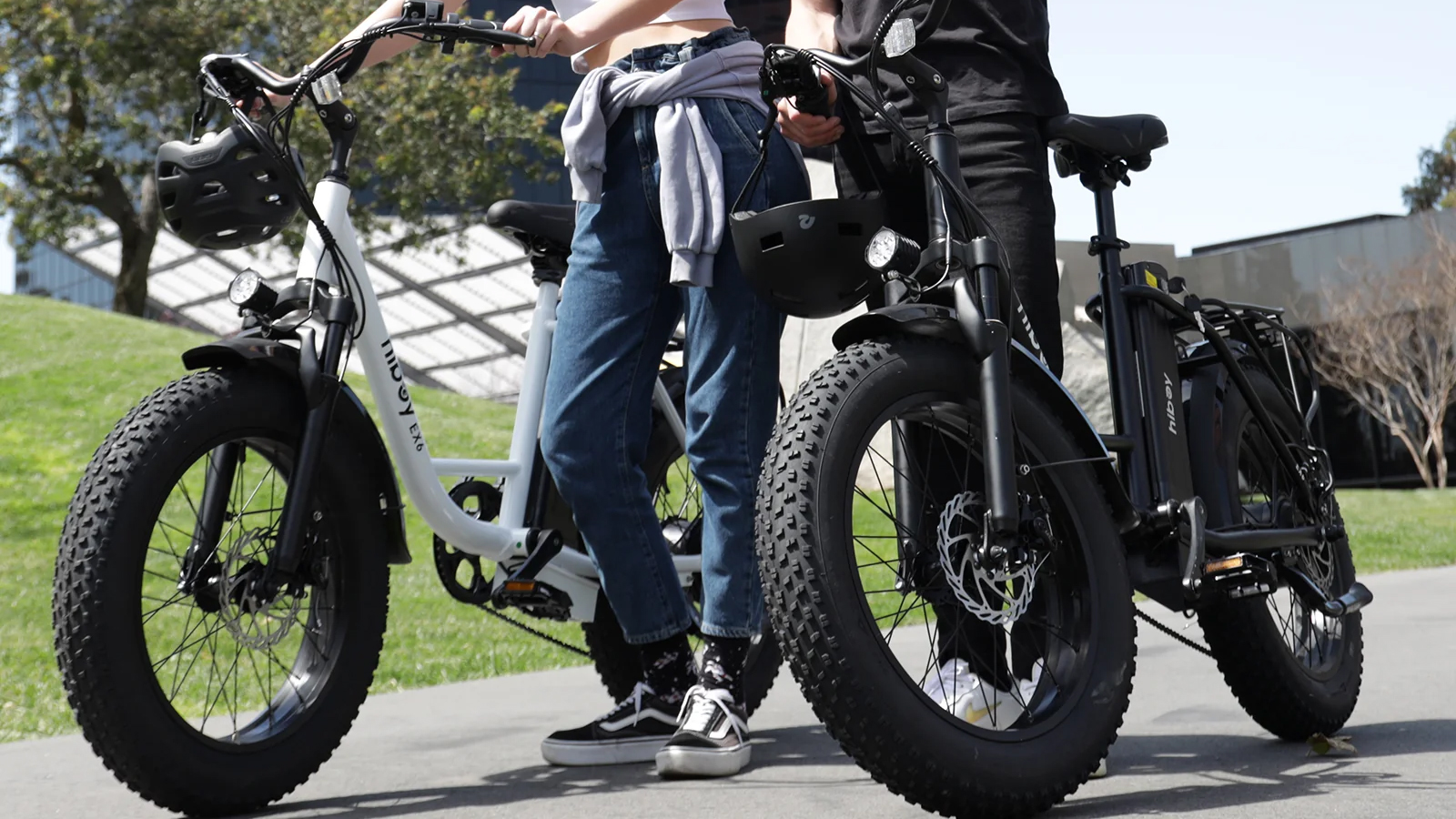 HiBoy EX6 Electric Bike couple