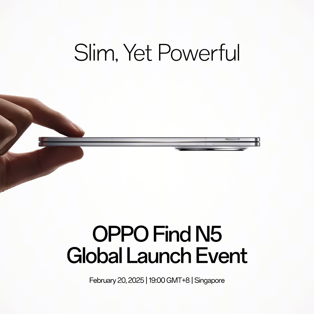 OPPO Find N5 global launch details Twitter