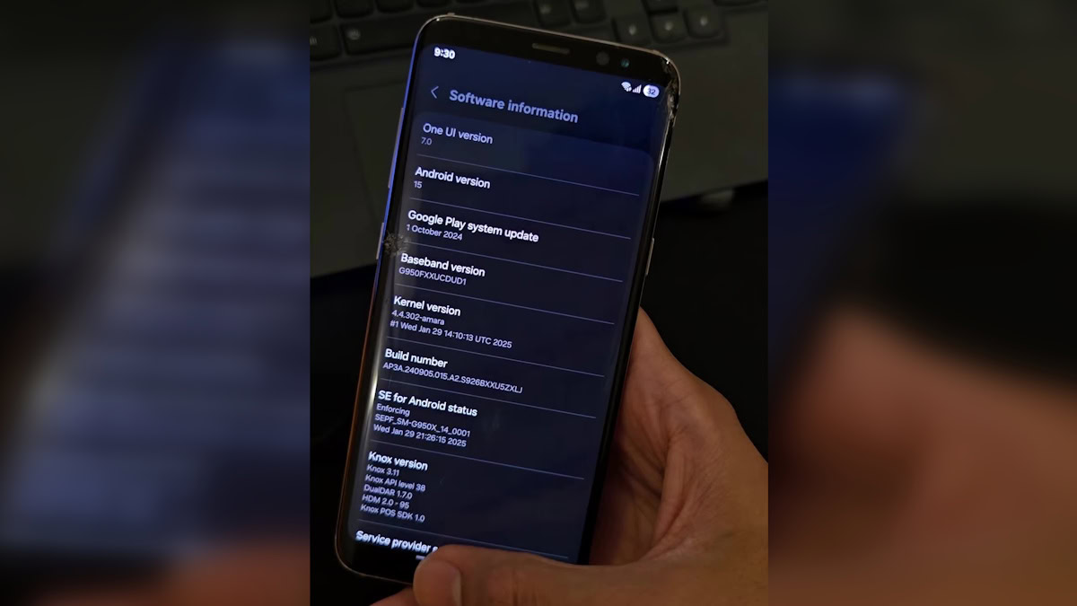 Satu UI 7 secara tidak resmi menuju Galaxy S8 kuno