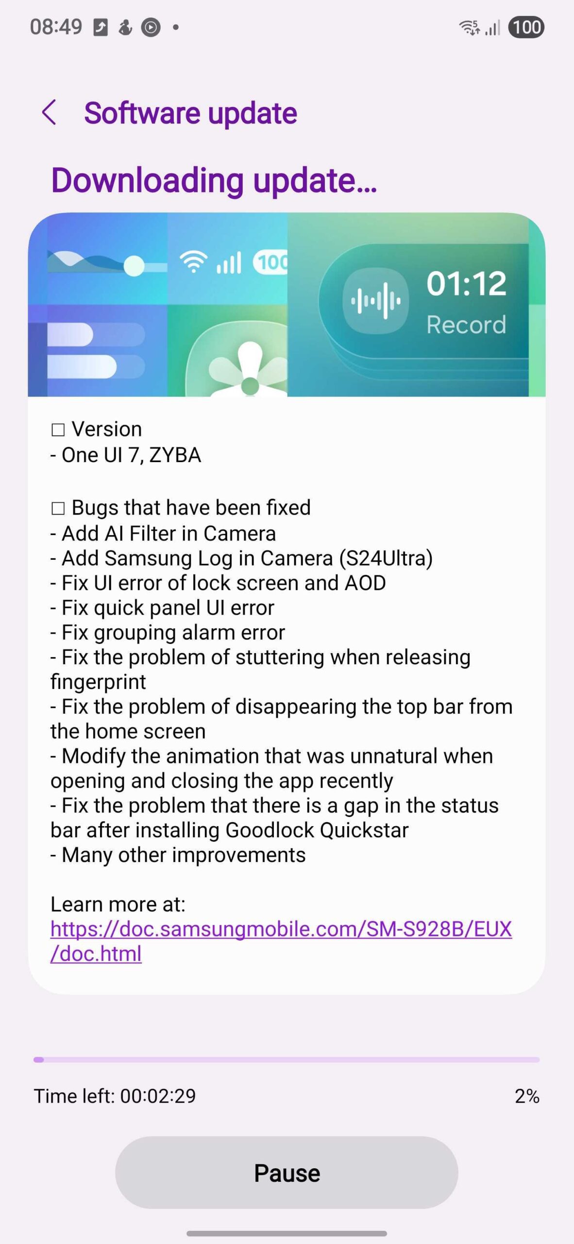 Samsung One Ui 7 Beta 4