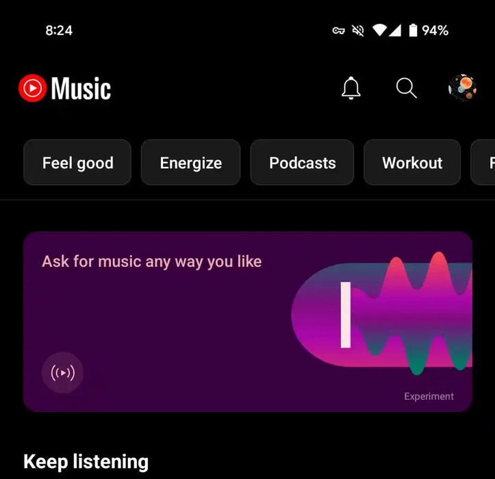 YouTube Music AI Radio 1