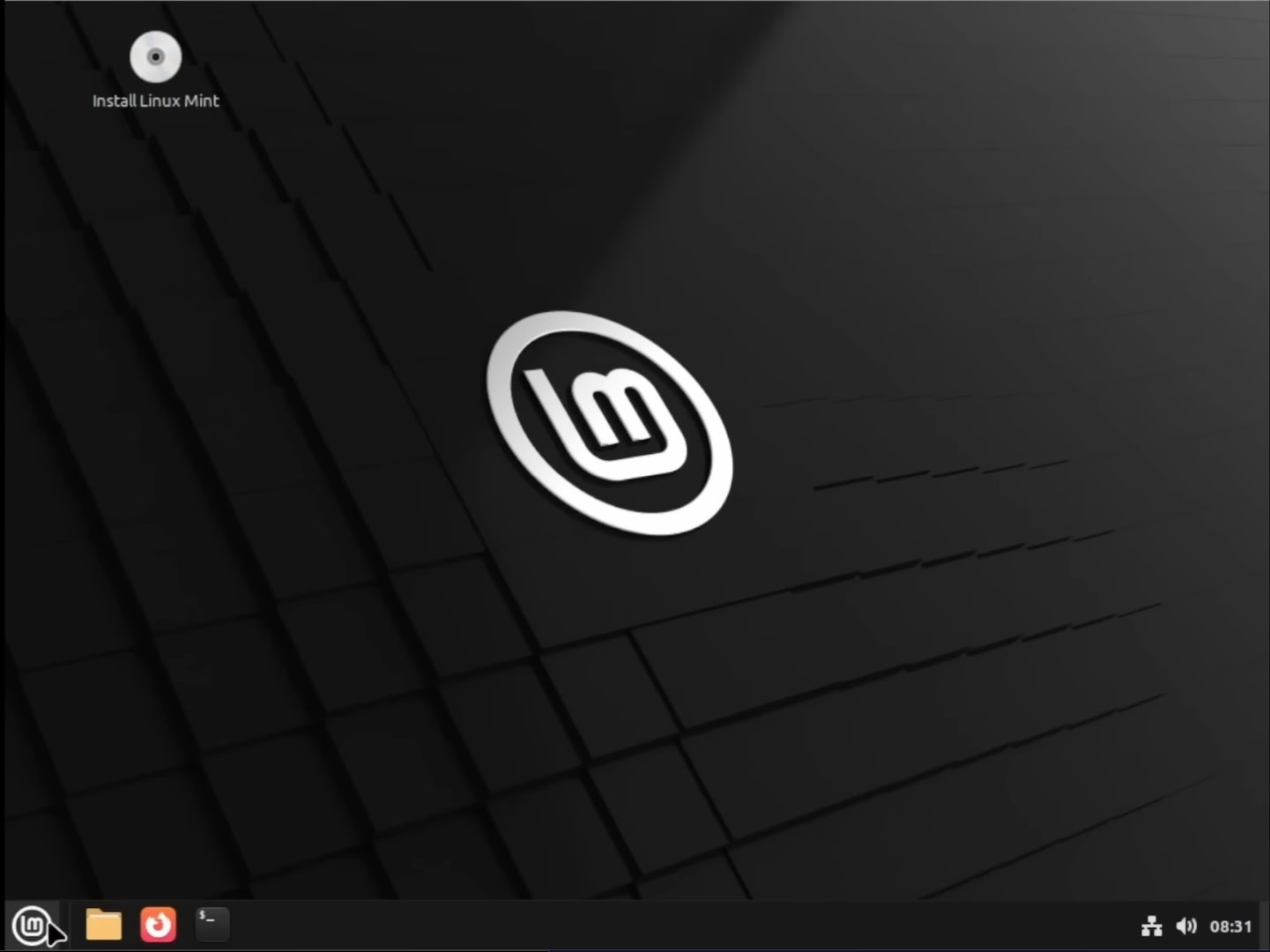 linux mint desktop screen 1