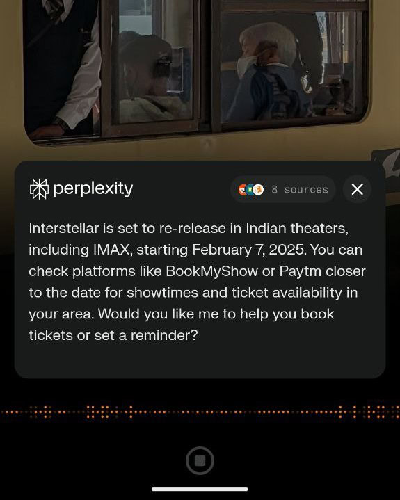 perplexity movie release date 1