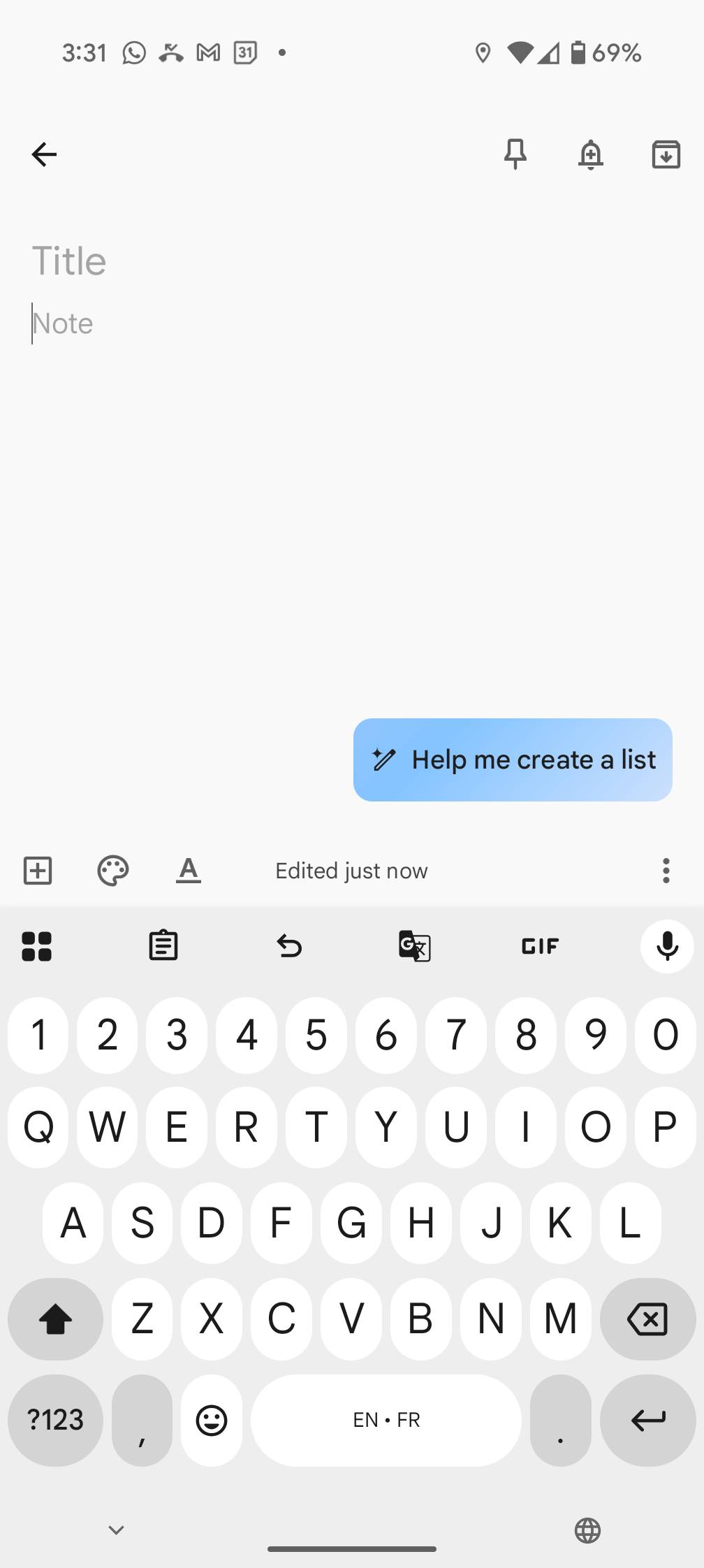 Gboard Beta Bulat Kunci Mode Cahaya