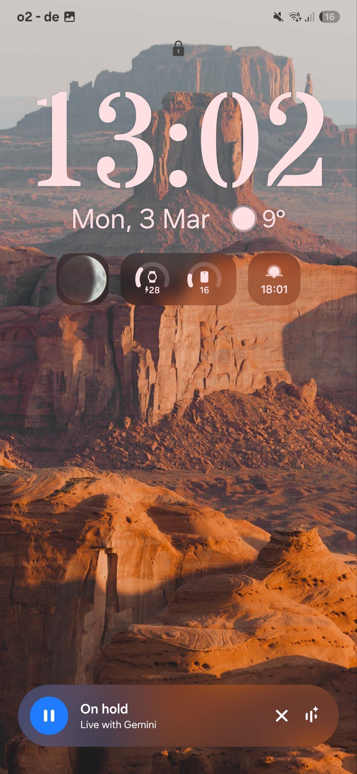 Gemini live integration in a galaxy S25 ward in the bar