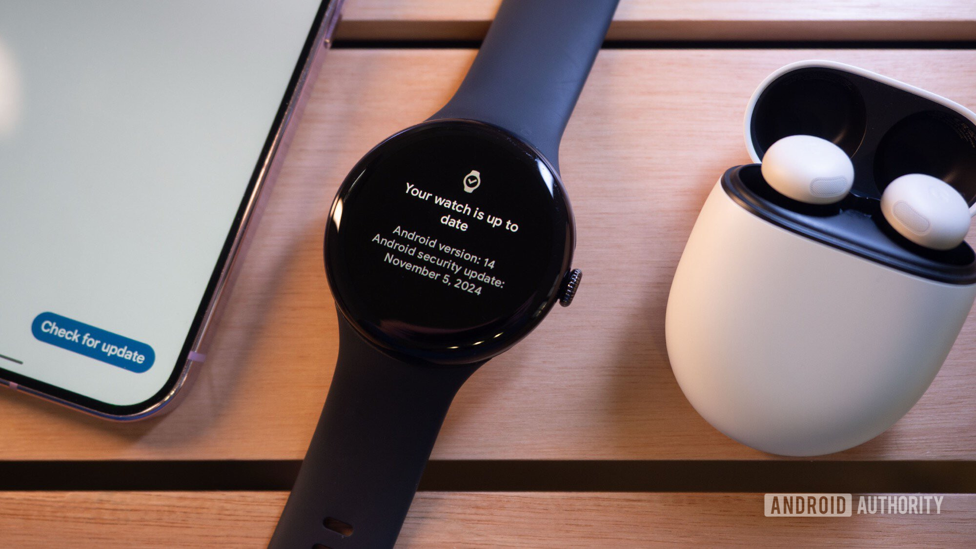 Pixel Watches and Buds should have a ‘Check for update’ button, just like phones