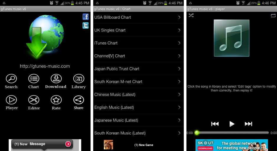free mp3 music download player app