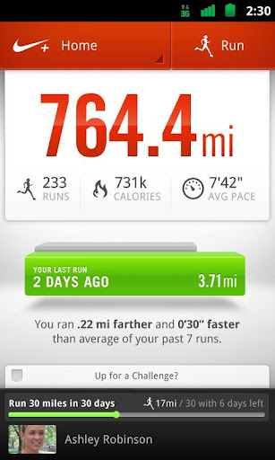 nike running app android